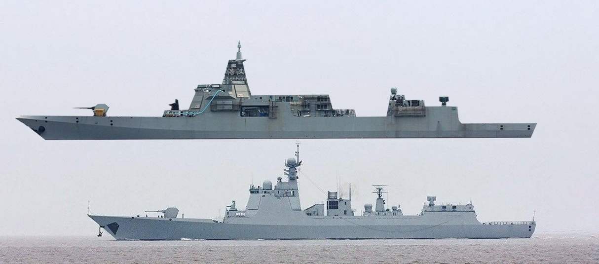 中国未来电磁炮战列舰图片