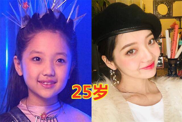 她小时候的样子漂亮,所以都讨厌不起来,而现在严莉莉的饰演者刘美含