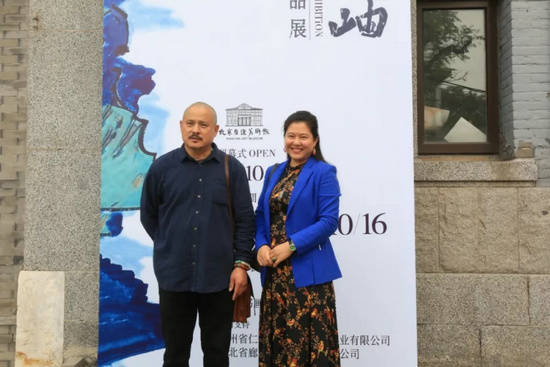 “云出翠岫·岳增光山水画作品展”在北京杏坛美术馆举行