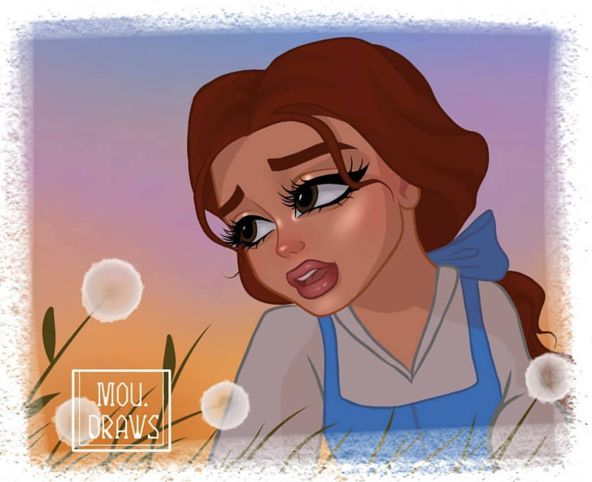 迪士尼公主变"整容脸",有人觉得可爱有趣,有人觉得丑出天际