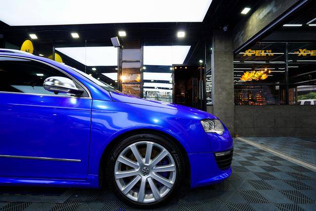 长沙唯一大众r36到店改色比斯开蓝十年前大众时代的理财神器