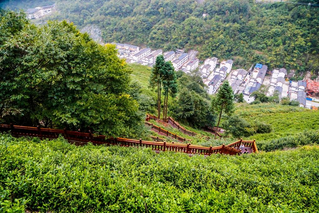 神农架鱼木镇的青天村