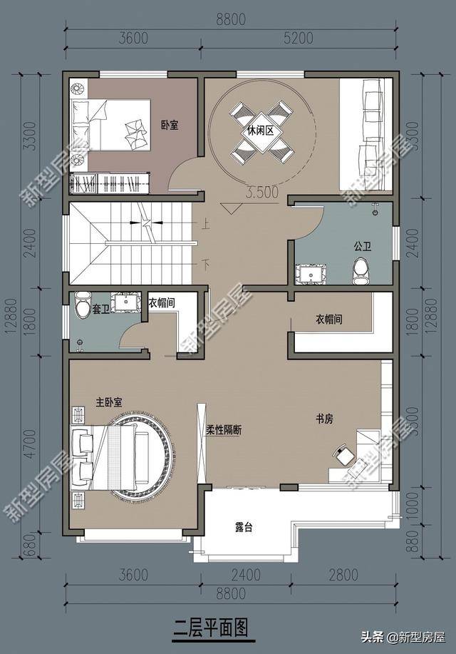 面寬9米進深20米的中式自建房怎麼設計