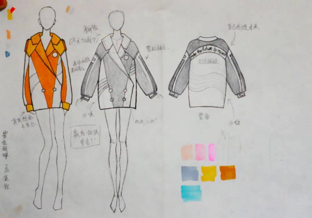 保定市美术中学:投票啦 | 第五届校服设计大赛之冬季服装(高一)