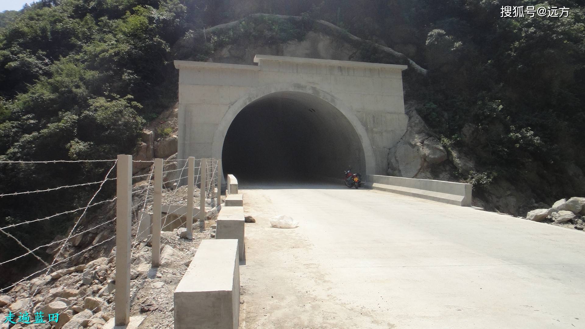 方向辋川镇(玉川),县道205——西采峪隧道.2020重新编辑