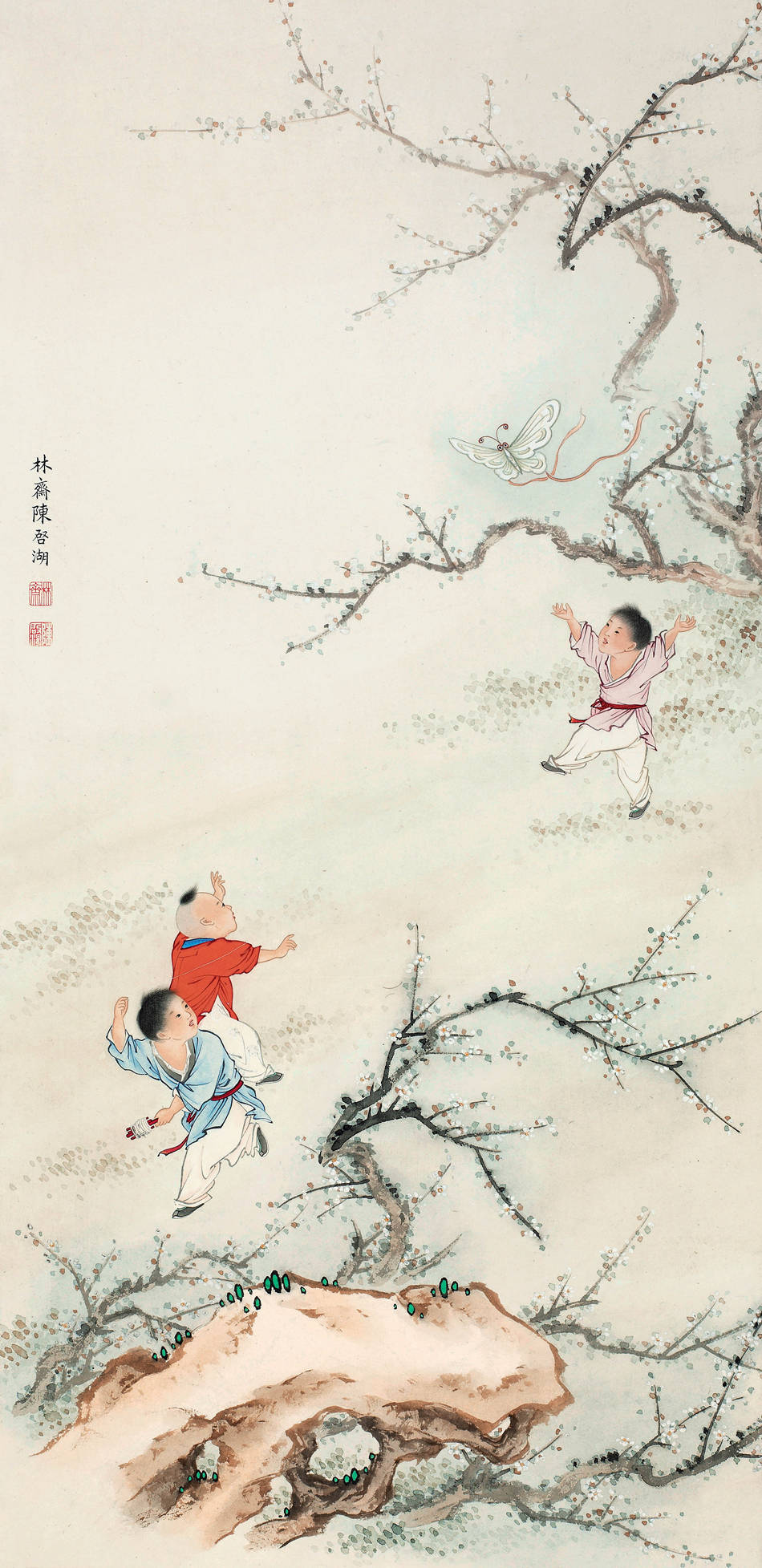 诗画欣赏:高鼎·《村居》