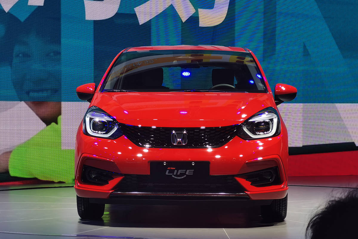年轻化战略下的又一力作 东风本田life武汉车展正式亮相