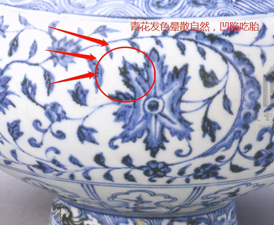 在瓷器上冠以帝王年号款方式的就是在永乐时期,但本来留的款识比较少