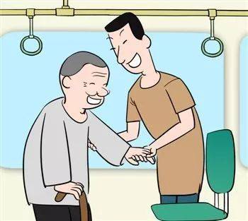 白发大爷怒斥男子地铁上不让座,男子称大爷是道德绑架