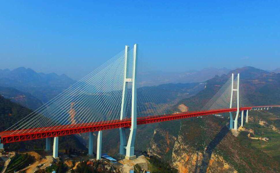 原创不可思议我国有一座世界上最高的桥梁垂直高度达565米