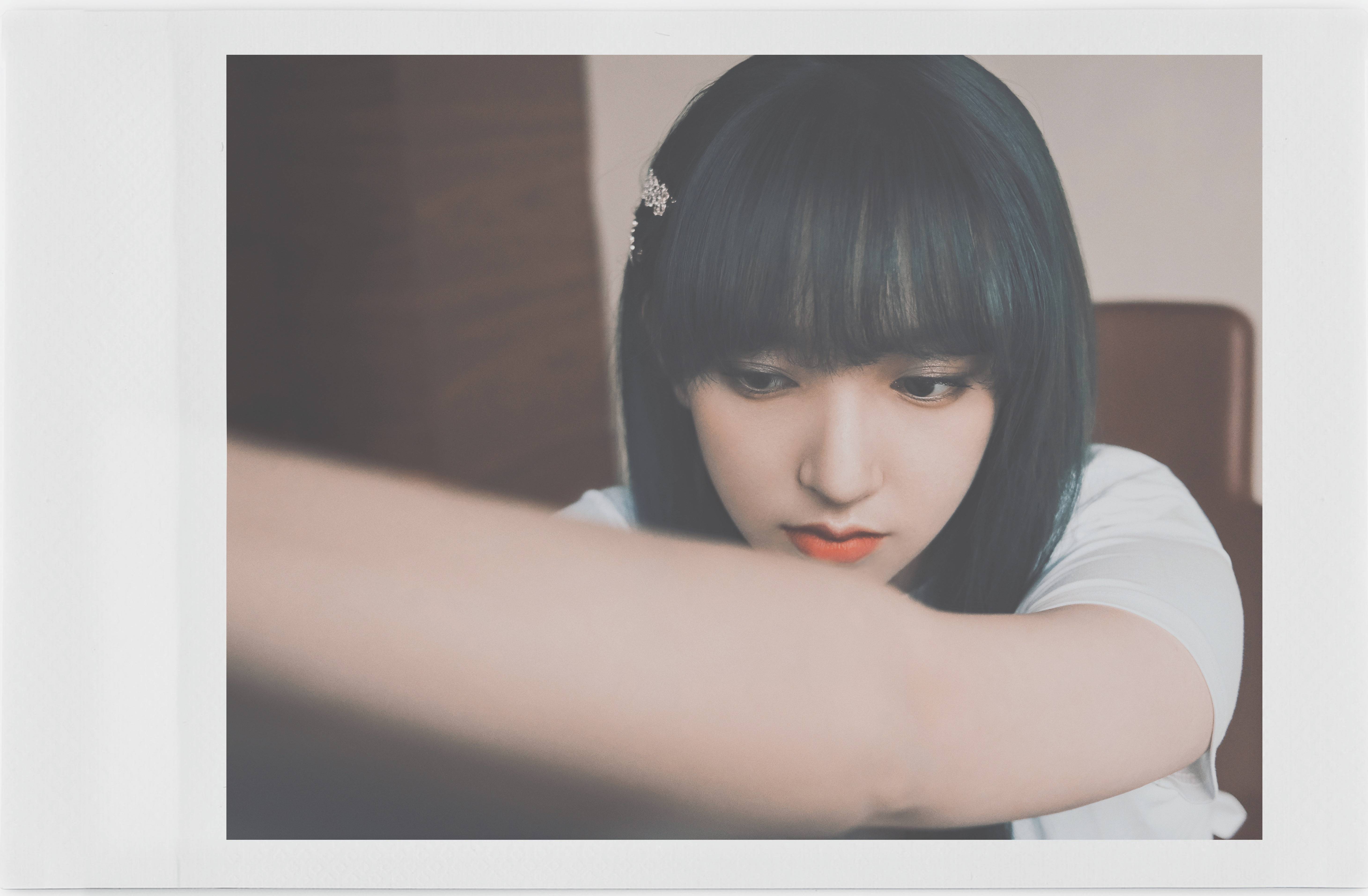 原创程潇对自己的颜值有多自信挑战漫画萝莉风自拍不愧是奶潇