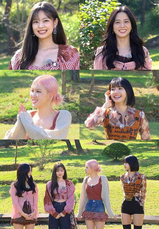 在节目中,blackpink穿校服表演《how you like that》和《pretty