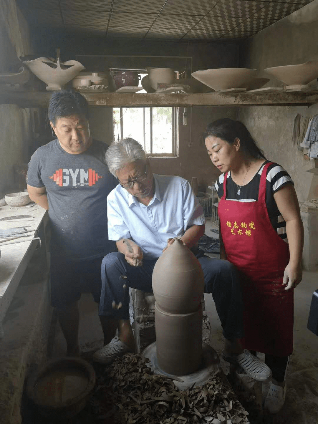 大师小匠:新中国近现代钧瓷奠基人卢广东,刘富安,杨志师徒