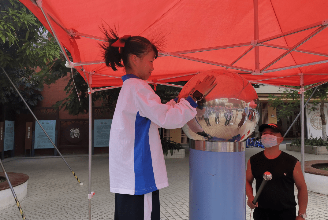 2020石岩街道全国科普日活动走进官田学校