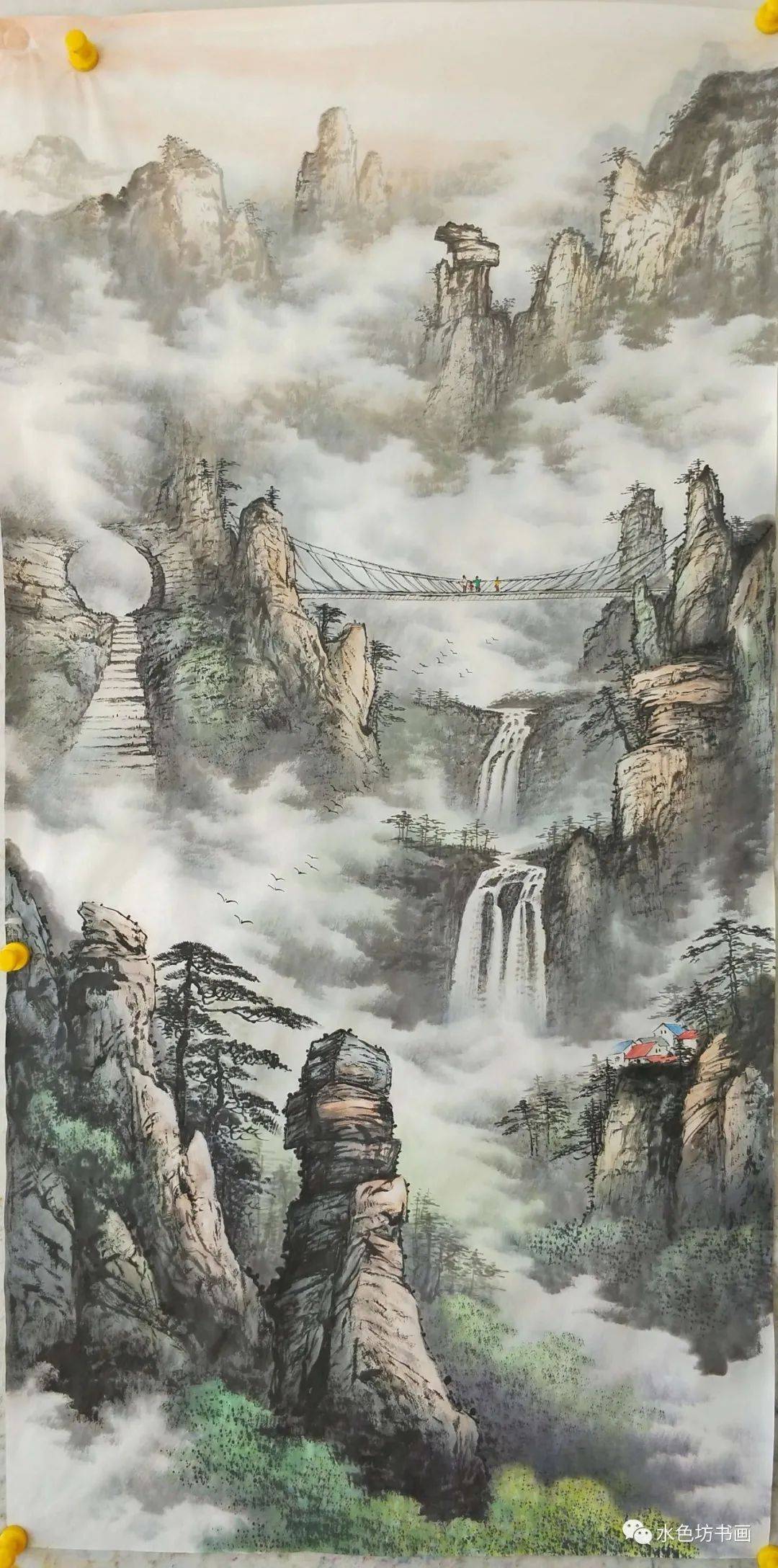 画家专栏 │刘峰——浓墨重彩,山清水秀