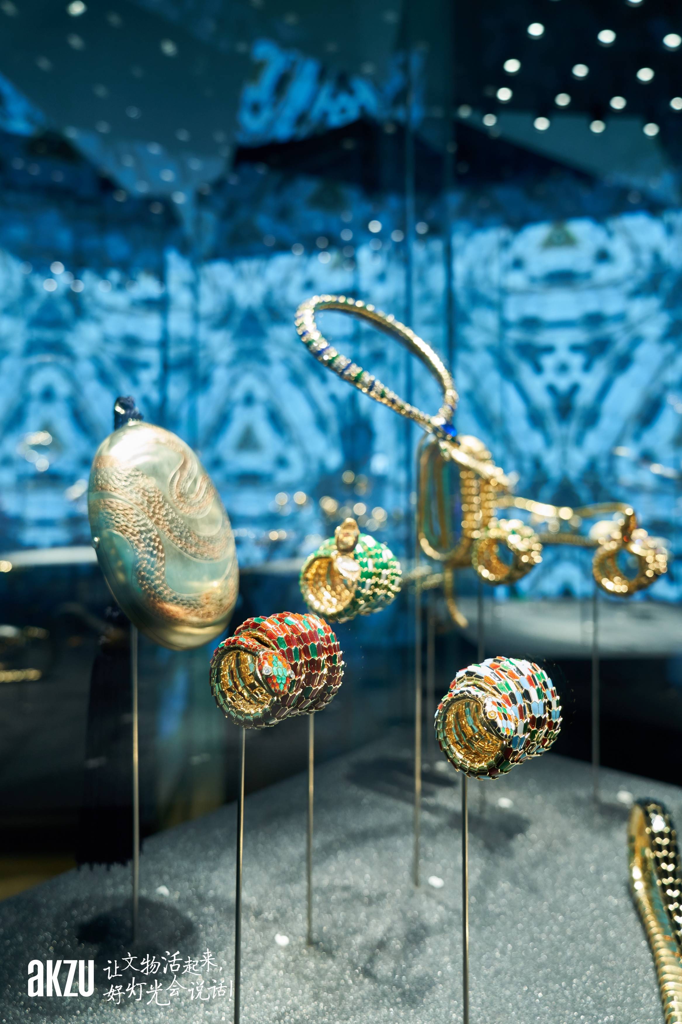 博物馆照明之成都博物馆最珍贵的宝格丽珠宝都在这里了