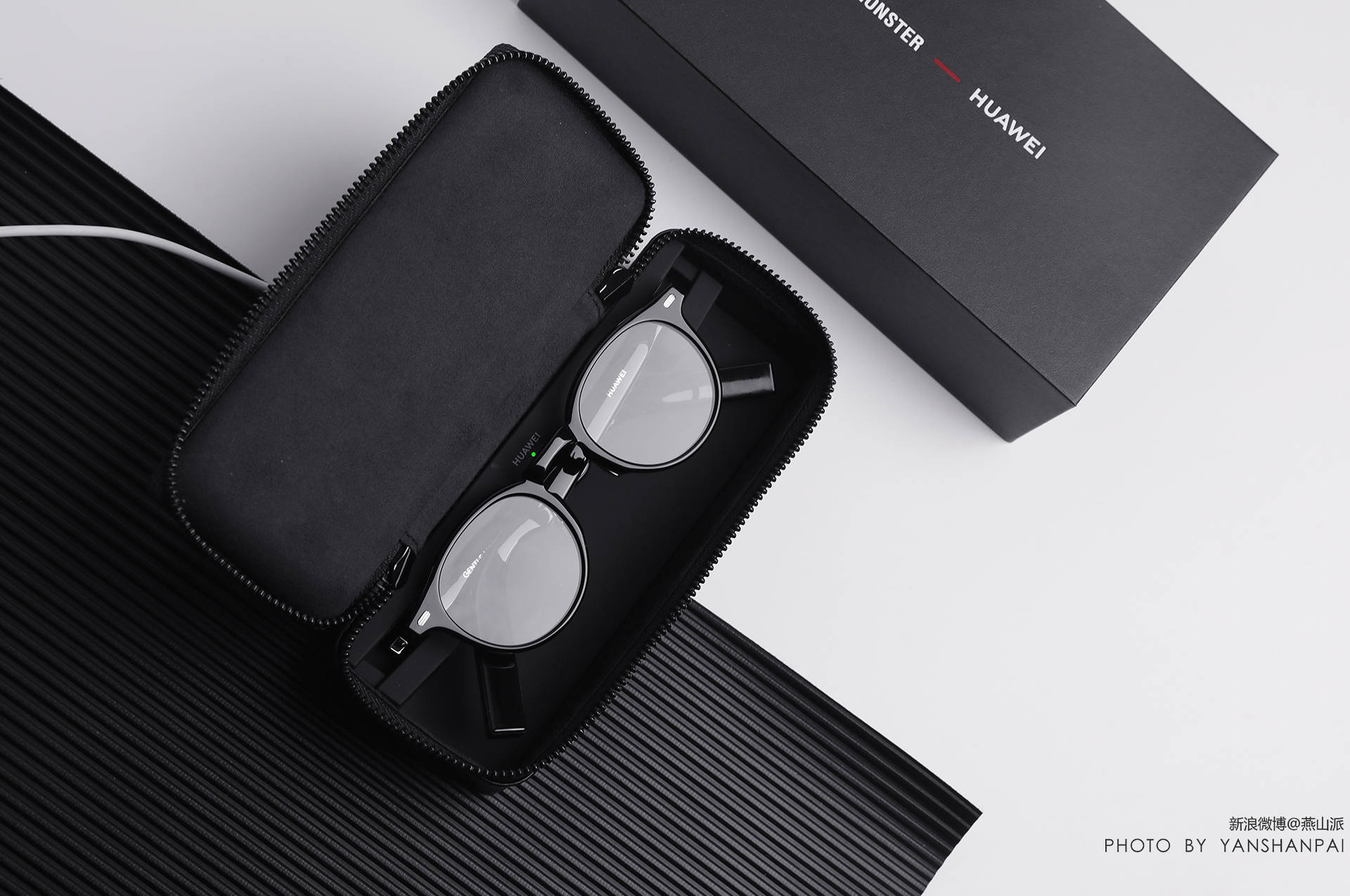 原创华为eyewearii智能眼镜图赏看似时尚眼镜实则超智能