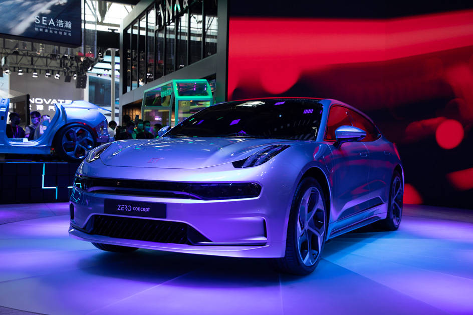 领克zeroconcept量产车白车身下线量产车型预计2021年上市