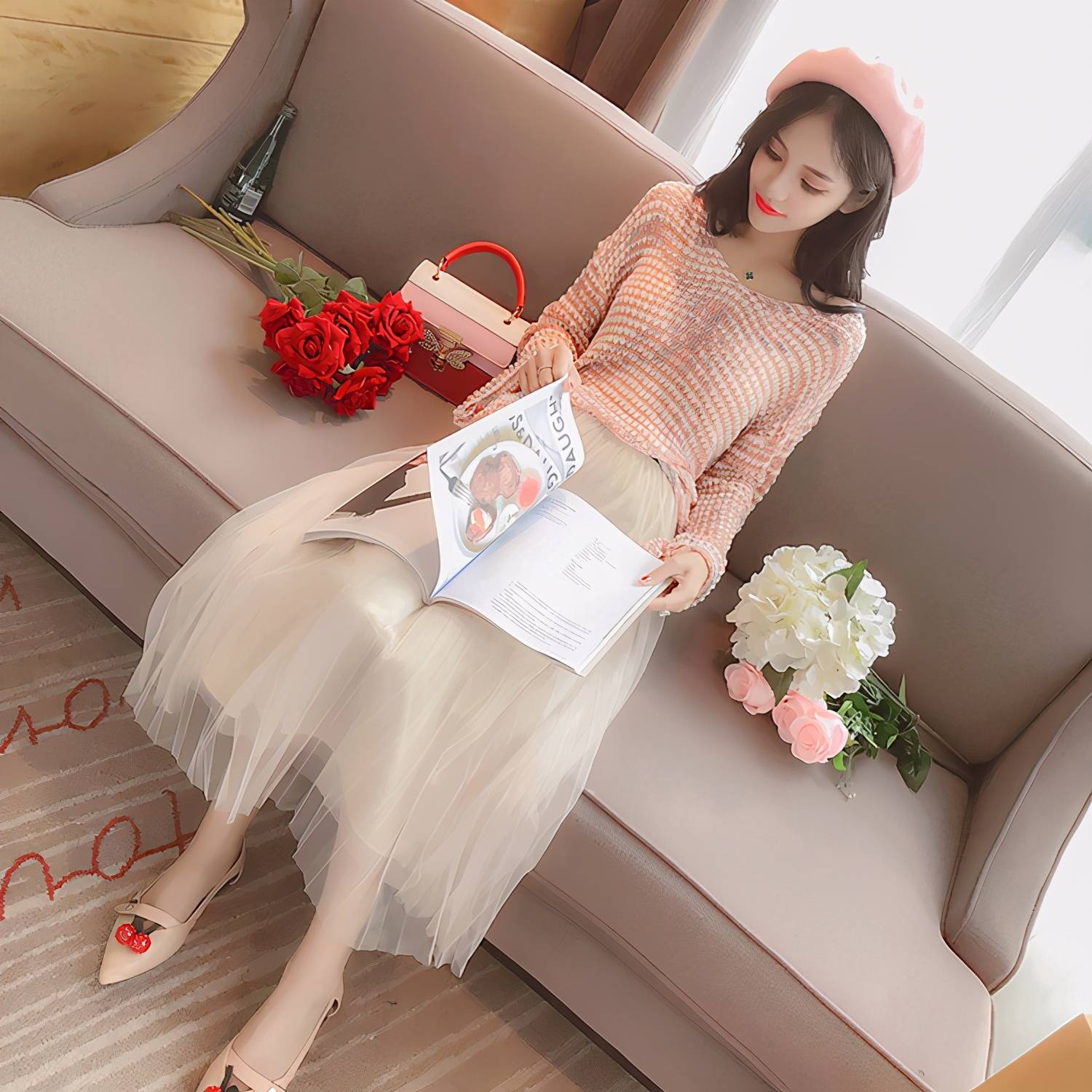 其实你就是那个落入凡间的仙女只是缺少了这五套仙女装而已