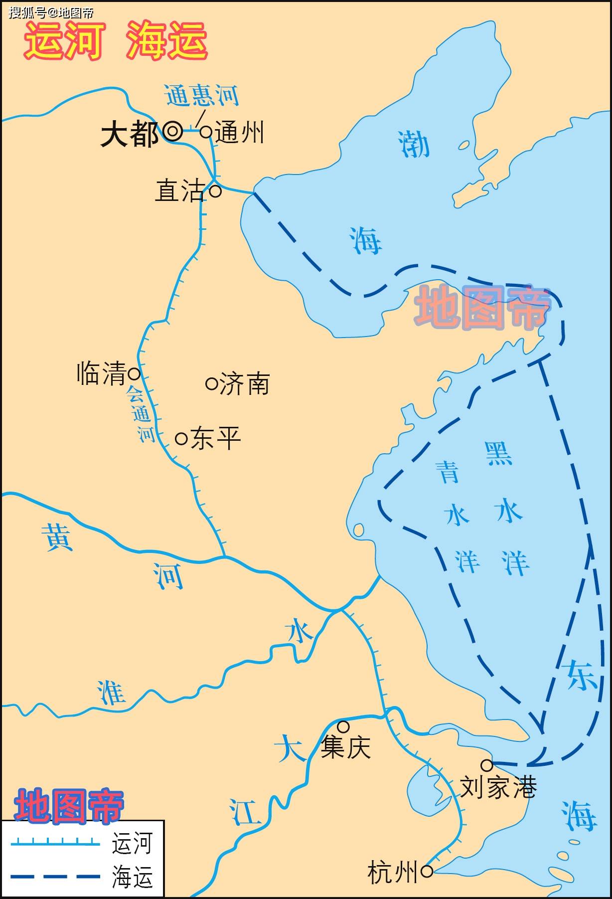 天津怎么从一个渡口发展起来的?_大直沽