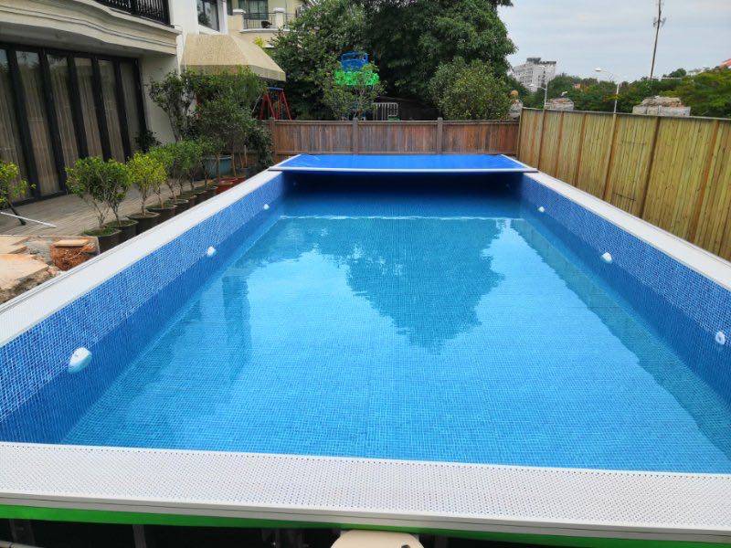 钢结构私家泳池_手机搜狐网