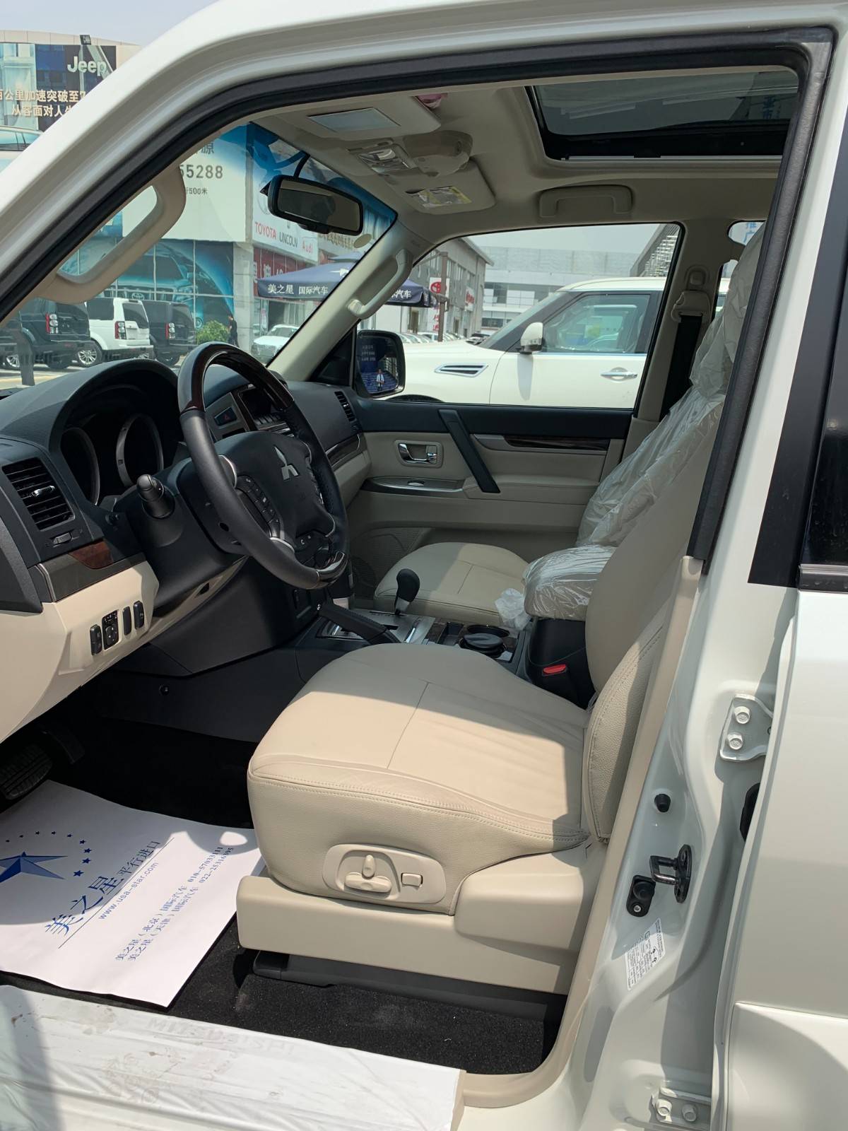 20款进口三菱帕杰罗v97顶配版山猫灵动越野