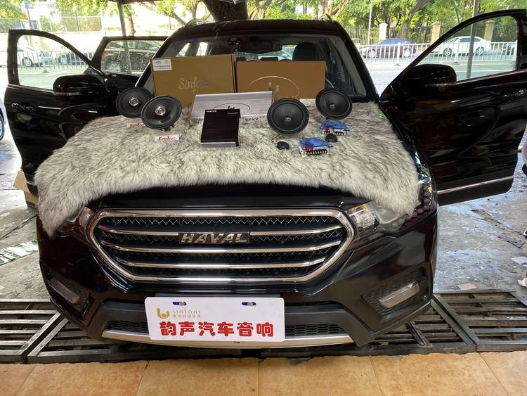 回归真实哈弗h6汽车音响改装诗芬尼s65两分频