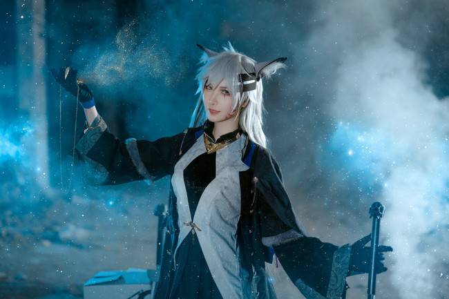 cos:明日方舟,拉普兰德 典雅噩兆.ver