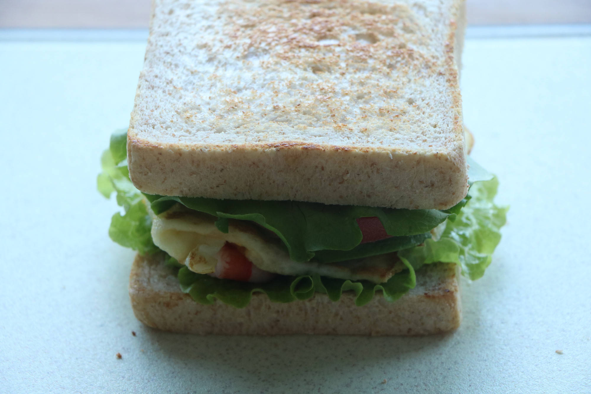 二,【鸡胸肉全麦三明治】