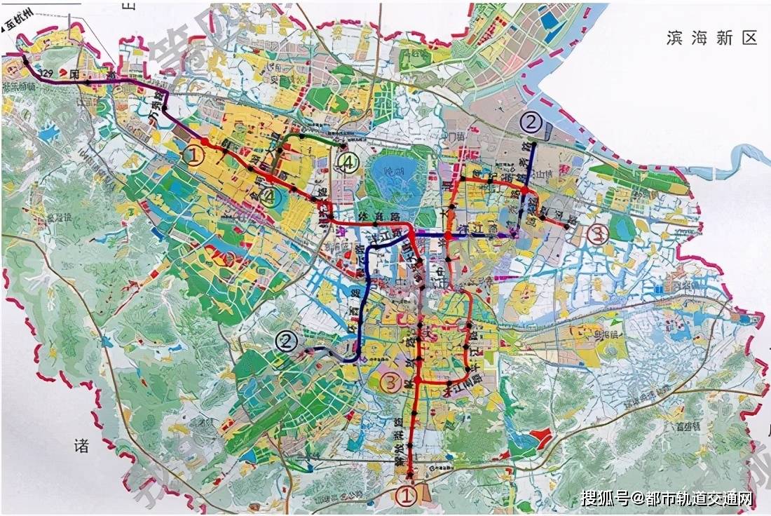 绍兴地铁规划图图片