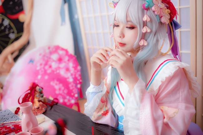 cos:八寻宁宁大正和服洋装