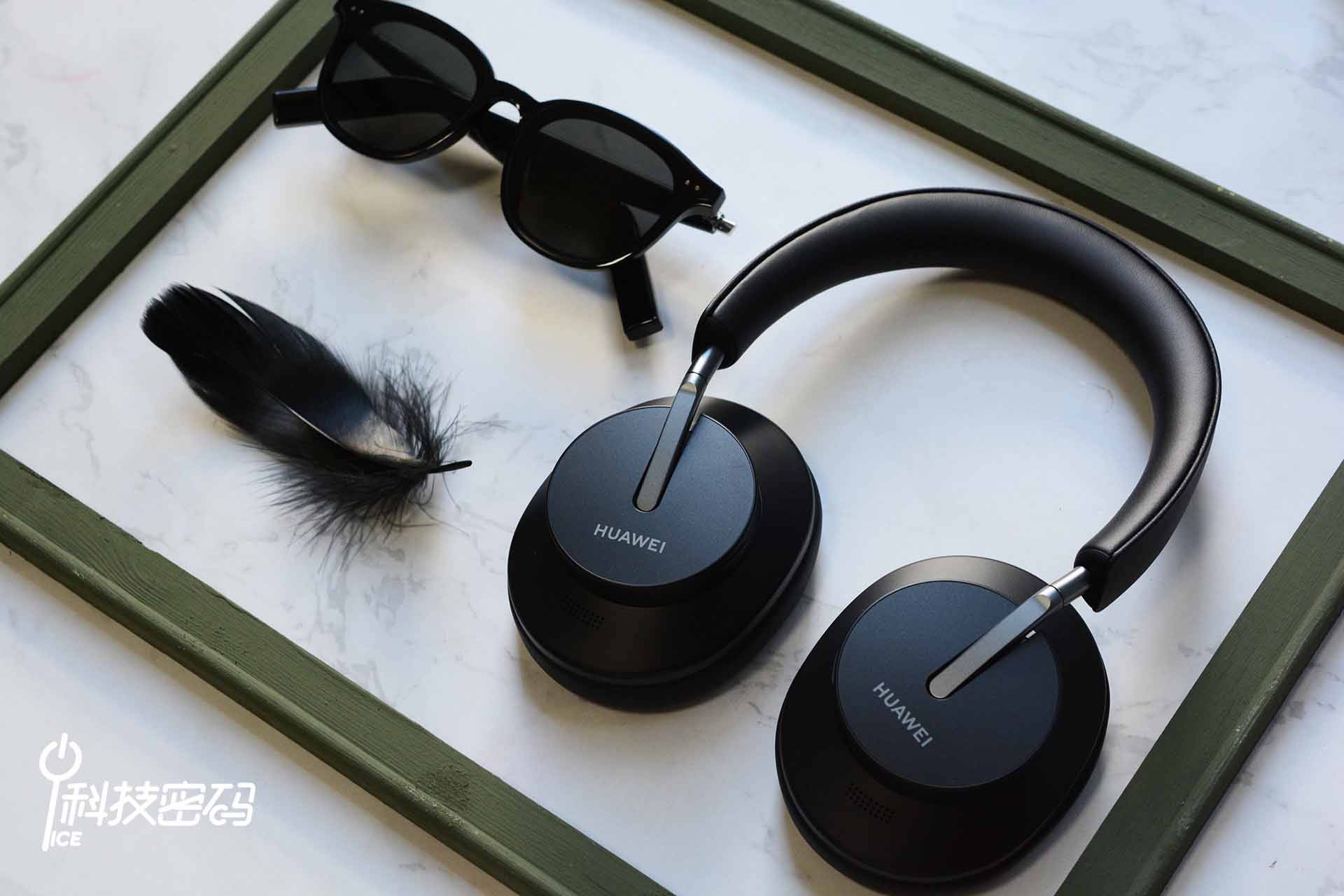 黑色典雅,金色耀眼,华为freebuds studio头戴耳机图赏_手机搜狐网