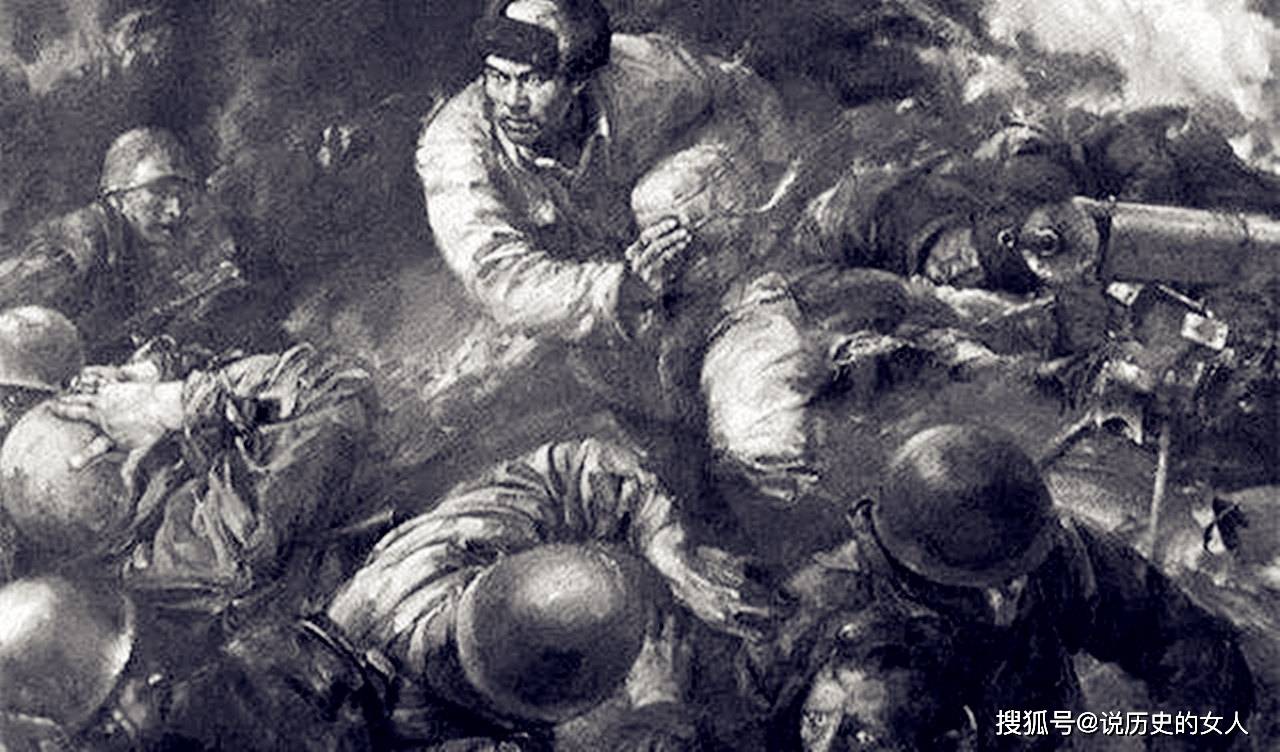 抗美援朝第一英雄,最传奇爆破大王,黄继光的榜样,被106人模仿