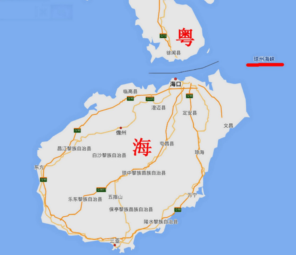 中国三大海峡地图图片