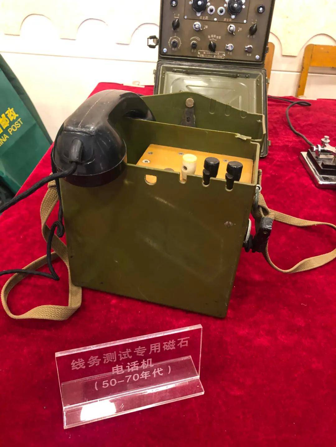 了重庆邮政历史的重要发展不同邮政时期的老物件充满了年代感打字机