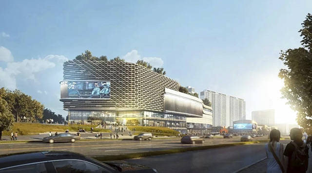 龙泉驿又将新增一商业综合体成都世茂广场的设计效果图提前曝光