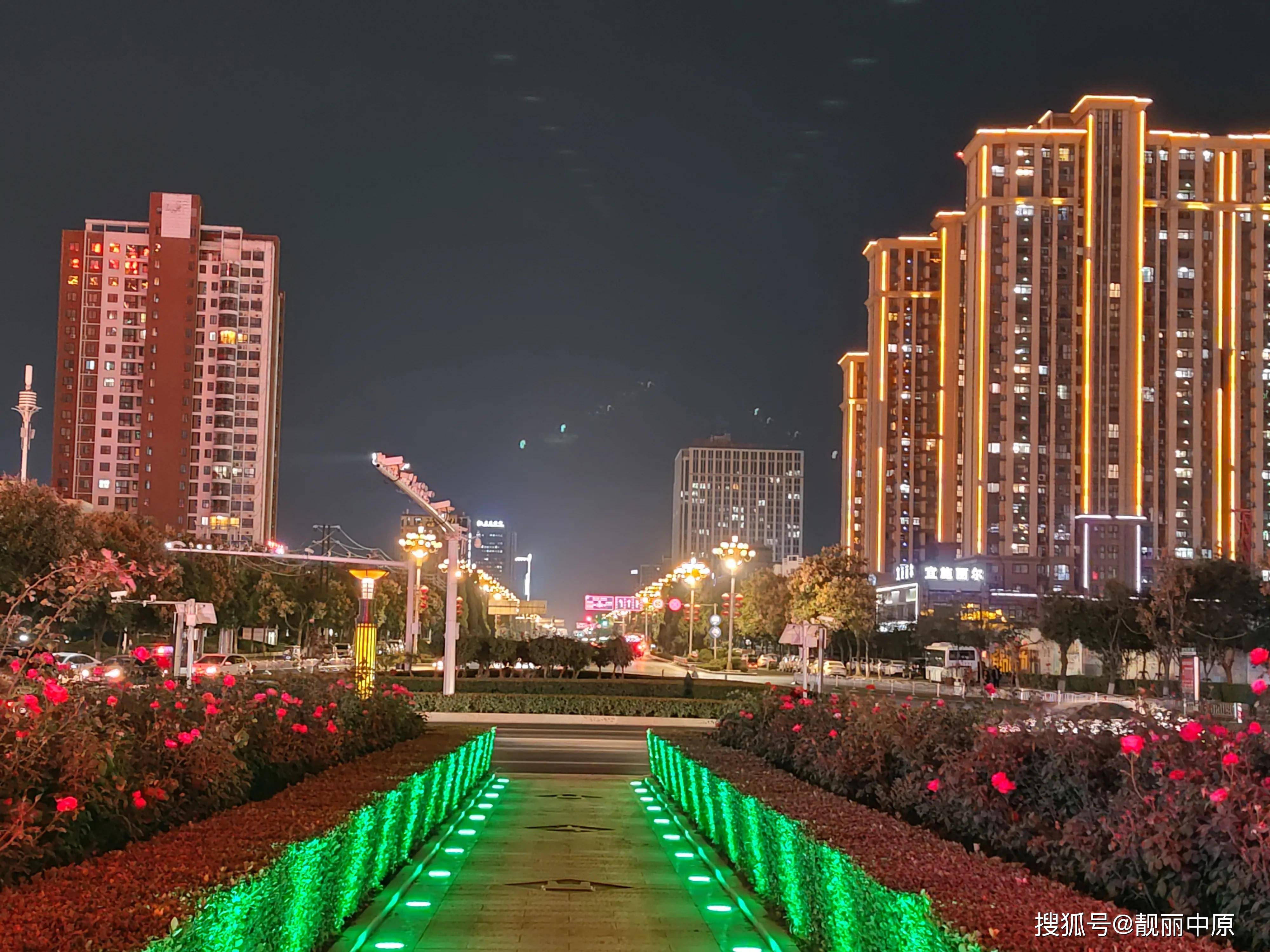 睢县夜景图片