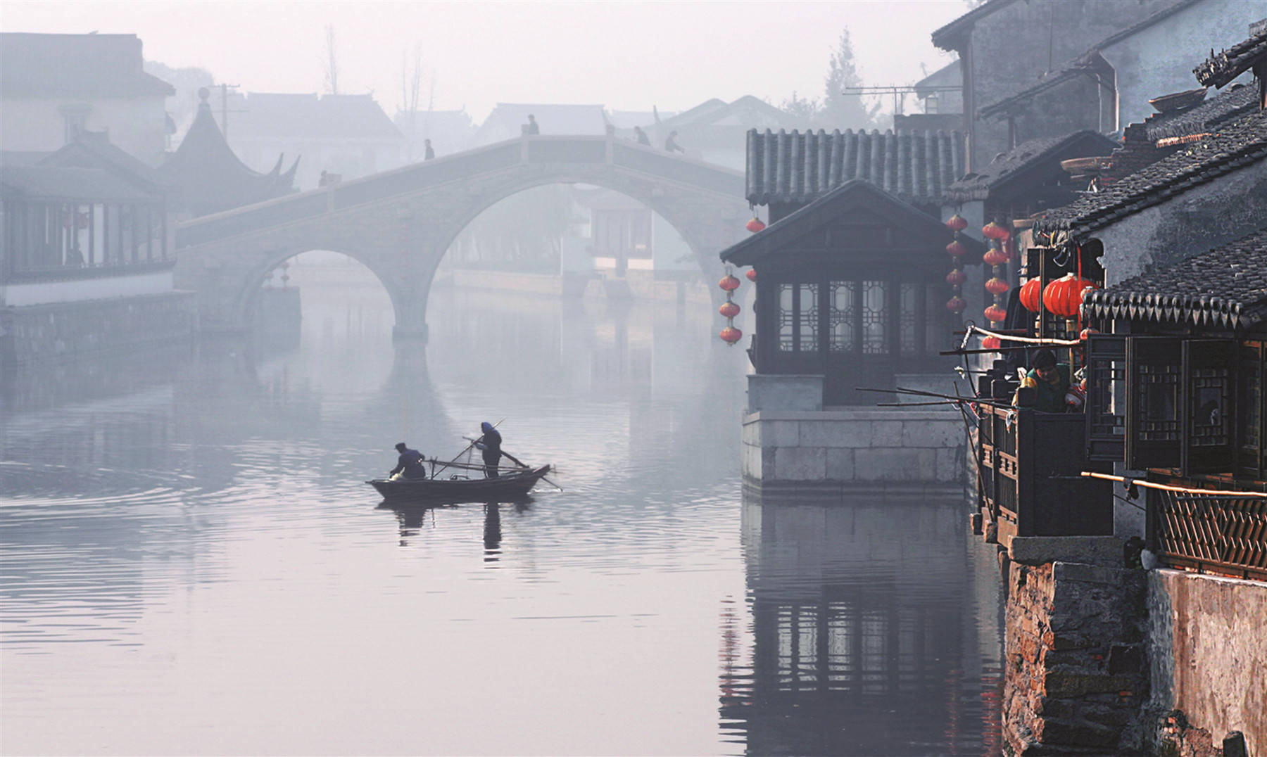 江苏很低调的一座古镇,距今已有2500多年历史,是昆曲发源地