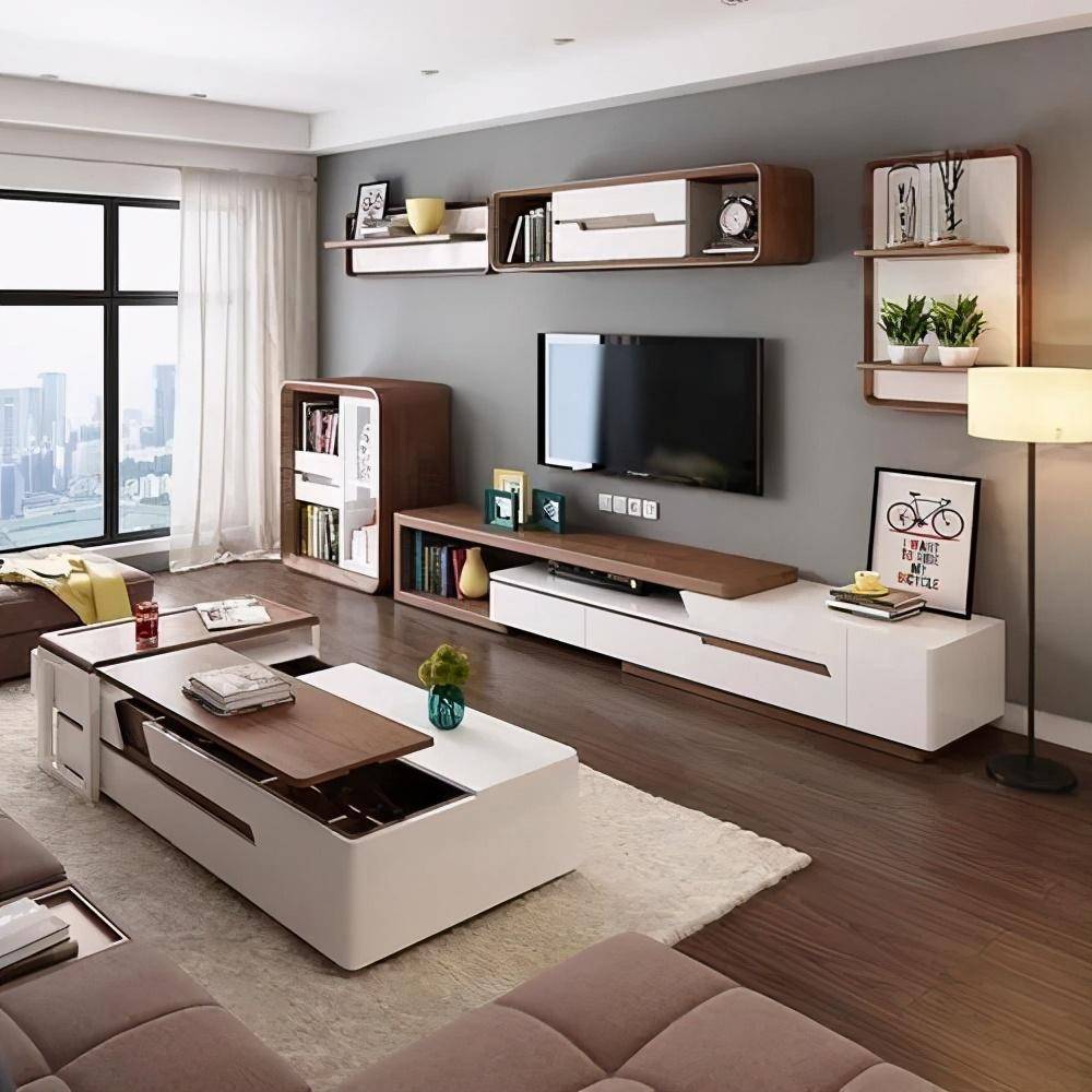 对于客厅的装修设计,越来越多人都选择这样做了,好看又实用!