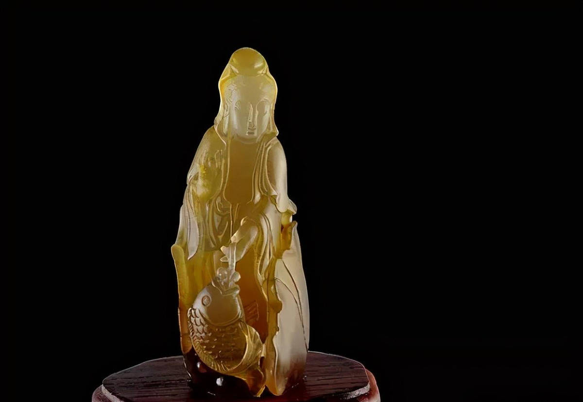 金丝玉精品雕刻作品选