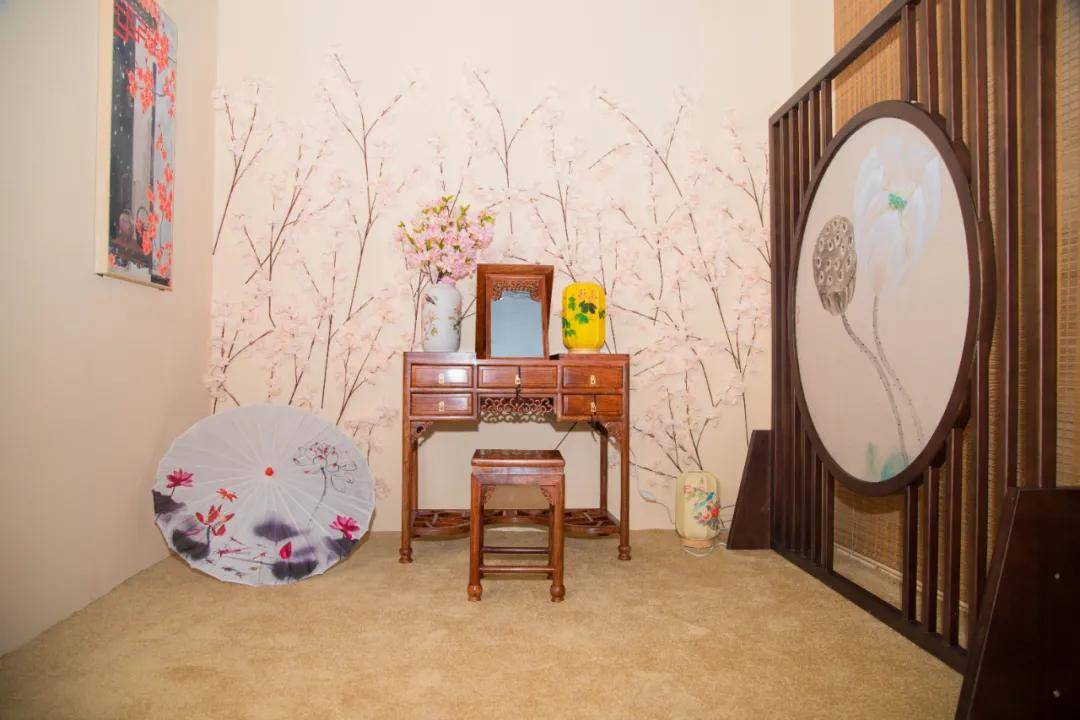 锦鲤祠汉服体验馆空降静安大悦城50服装10古风场景任拍