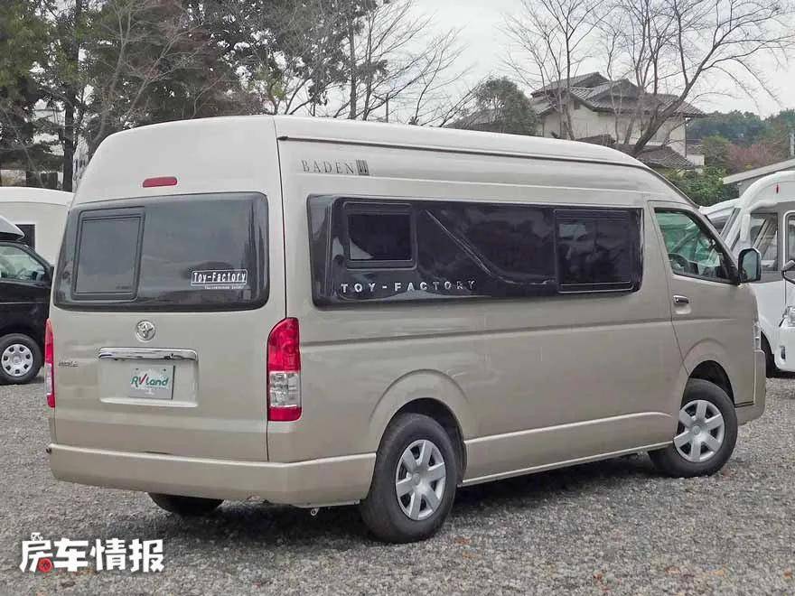能旅行 办公的丰田海狮房车,高2.2米配2.7l动力,住5人