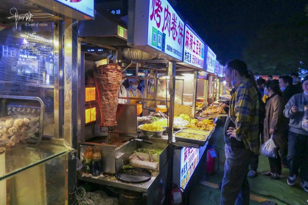 基山街夜市图片