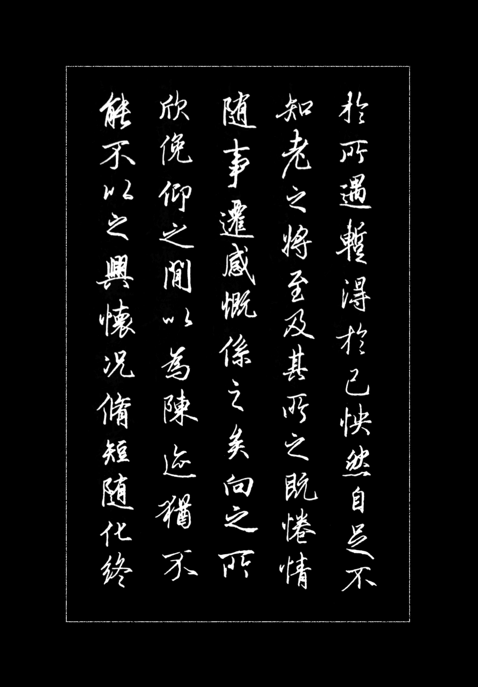 最美书法《钢笔临帖行书精选》著名书法家梁鼎光作品,形神兼备_字帖