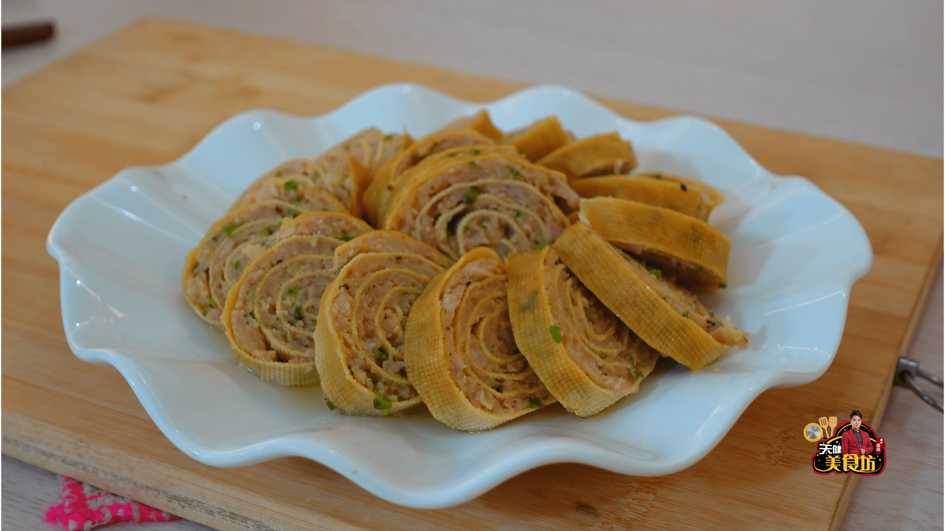 原创广式豆皮肉卷做法配方和步骤全告诉你厨房小白也能学会