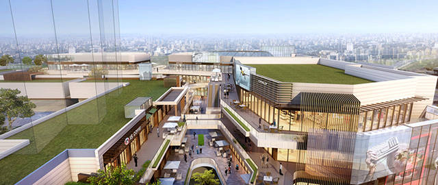 万科天空之城2049商场设计主题晶动61天空之城