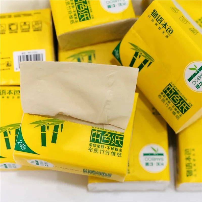 物语本色竹浆本色纸27包 | 纸质强韧 母婴适用