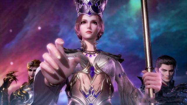 原创斗罗大陆比比东身穿露背装曾经为大师流过的泪现在一并奉还