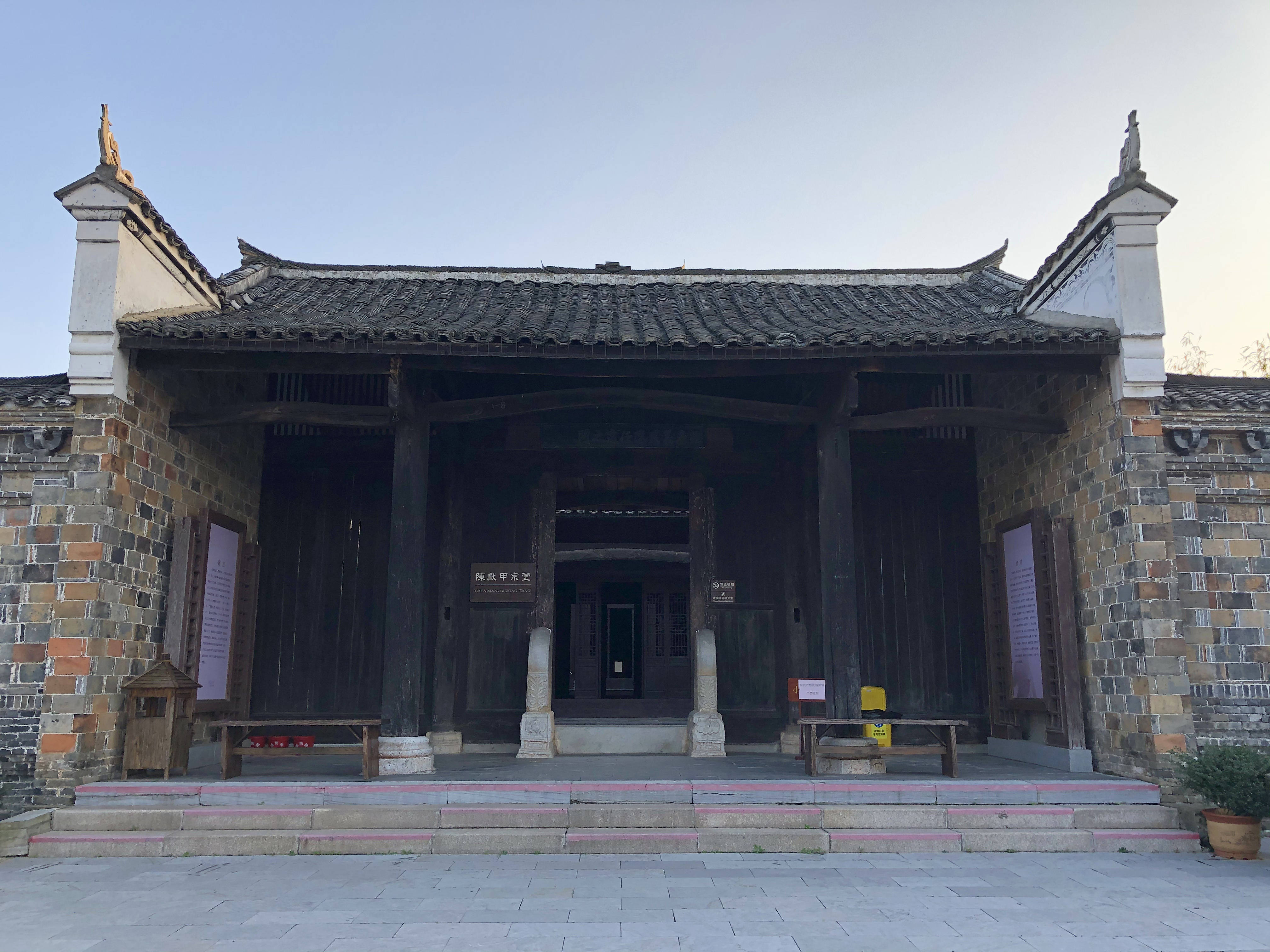 木兰湖中听风明清园古民居里品往昔岁月