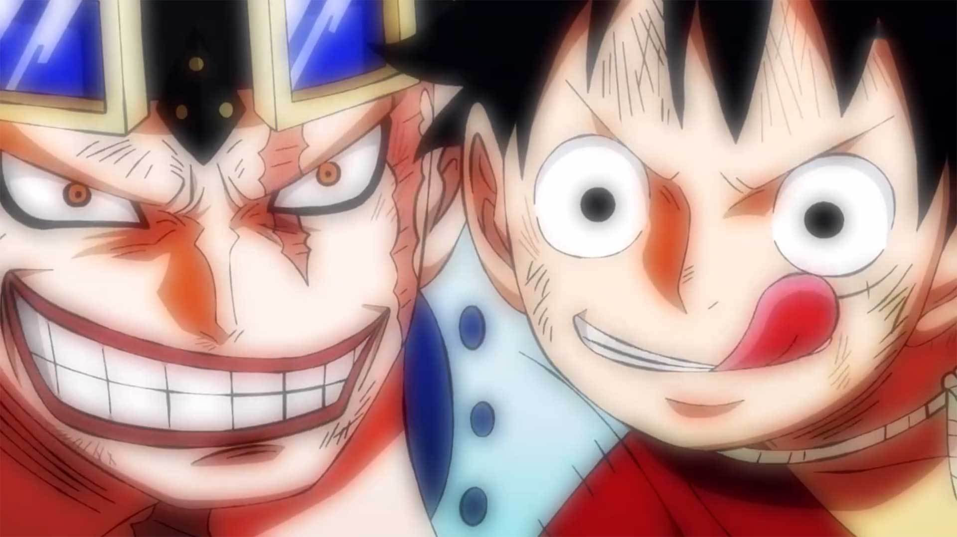 海贼王950集,路飞与基德,未来的海贼王与白胡子